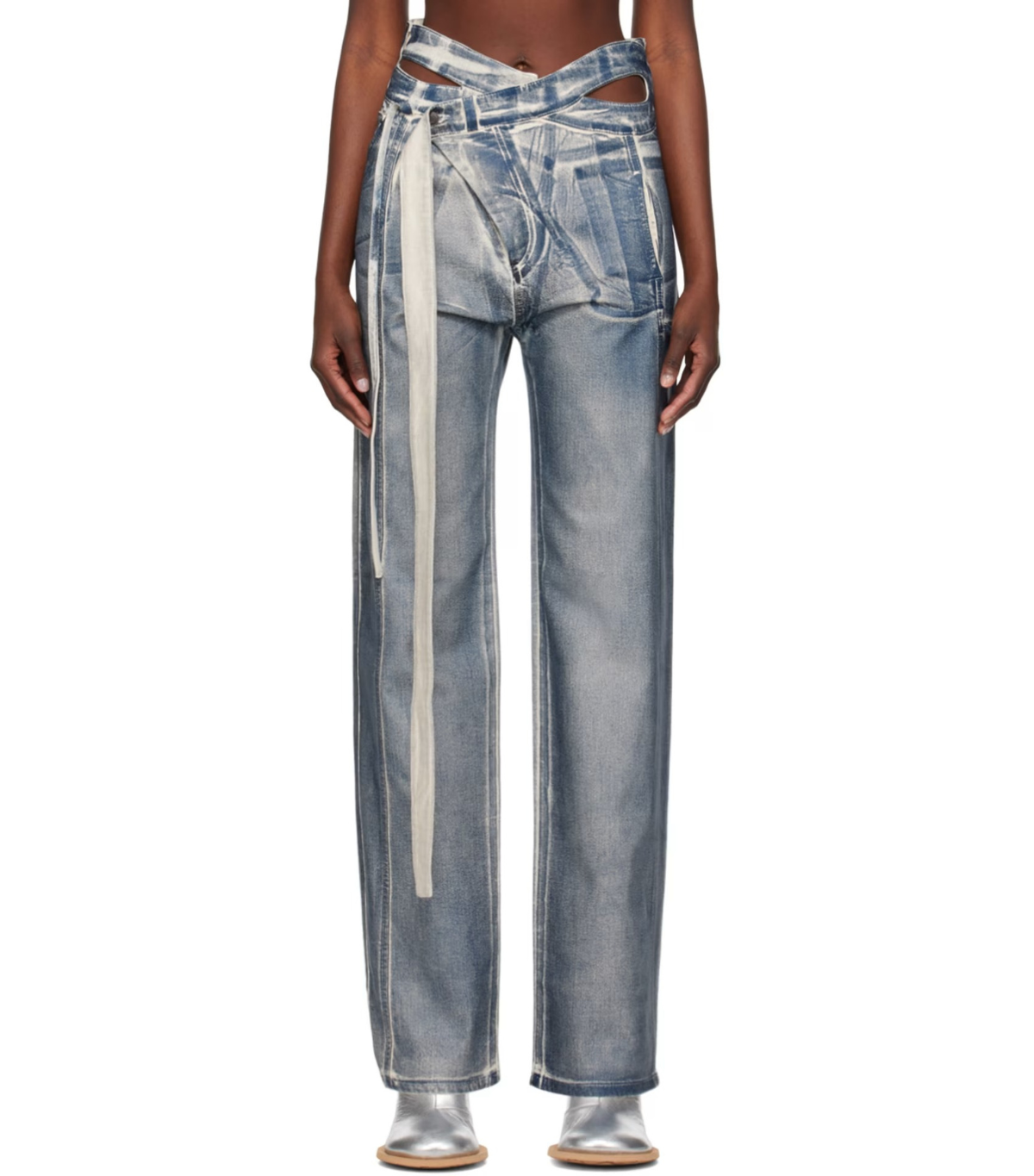 Ottolinger, Ssense Exclusive Blue Jeans