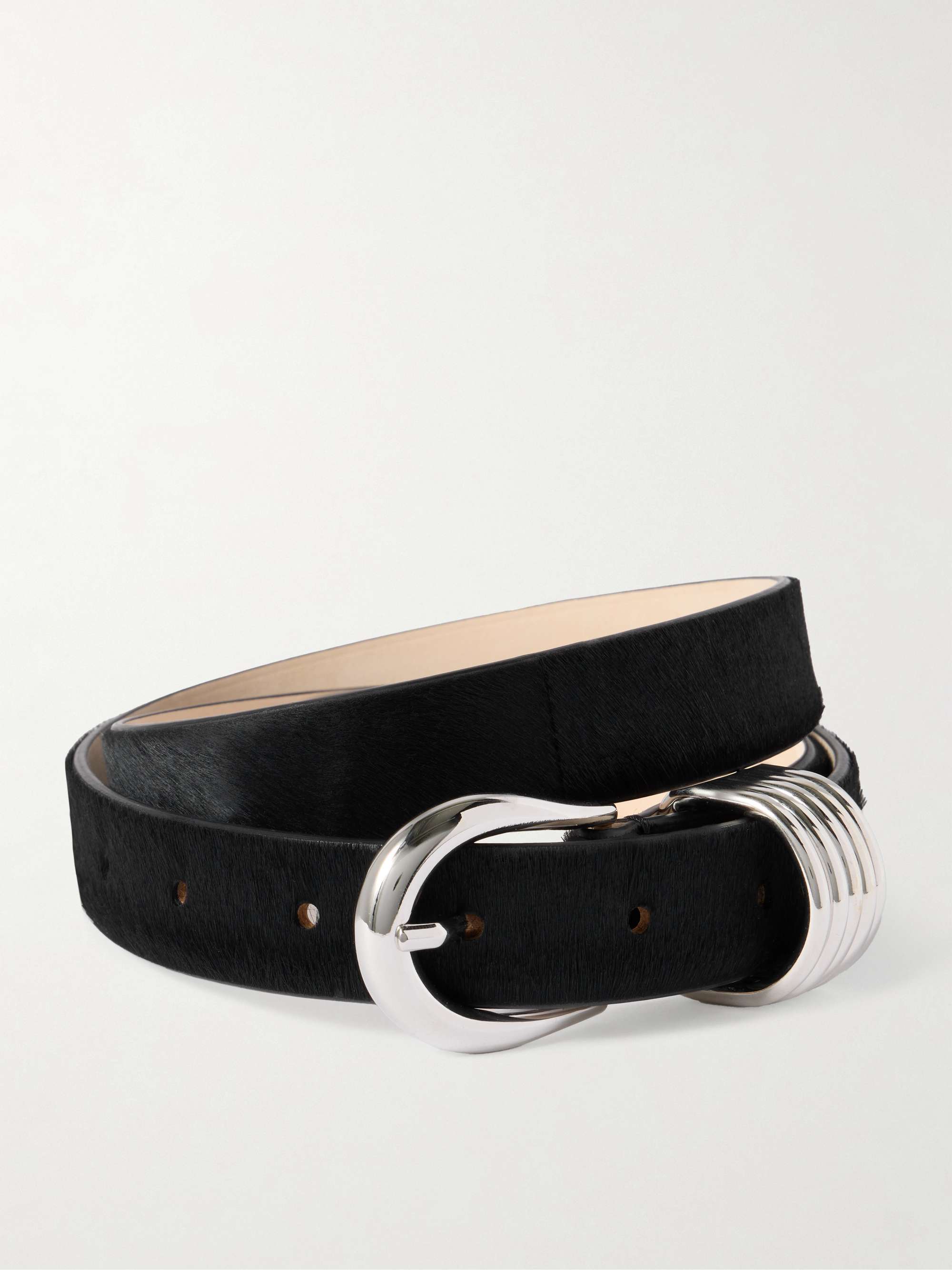 Hollyhock Calf Hair Belt