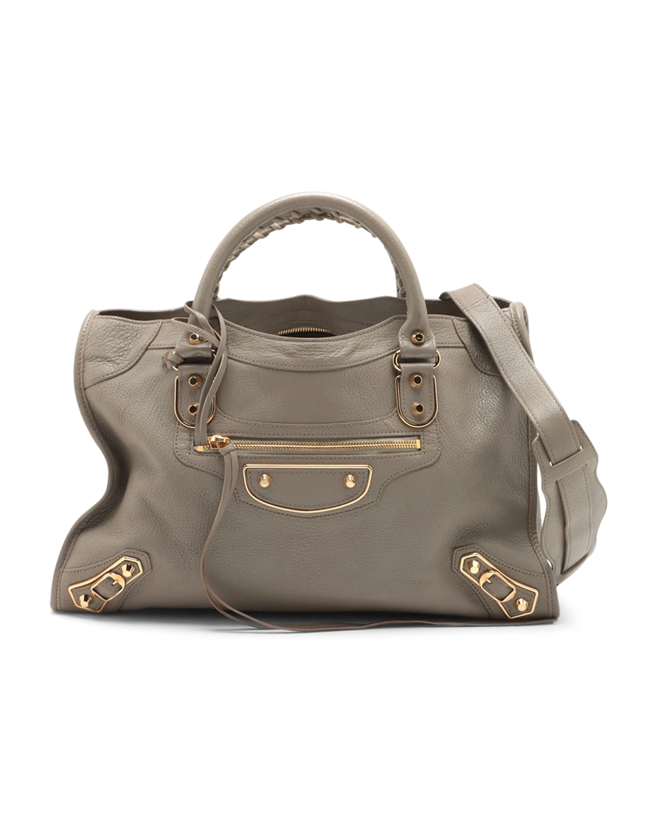 Pre-Owned Balenciaga Motocross City Metallic Edge