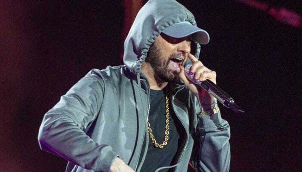 Eminem Drops Previously Unreleased Track “Everybody's Looking At Me”