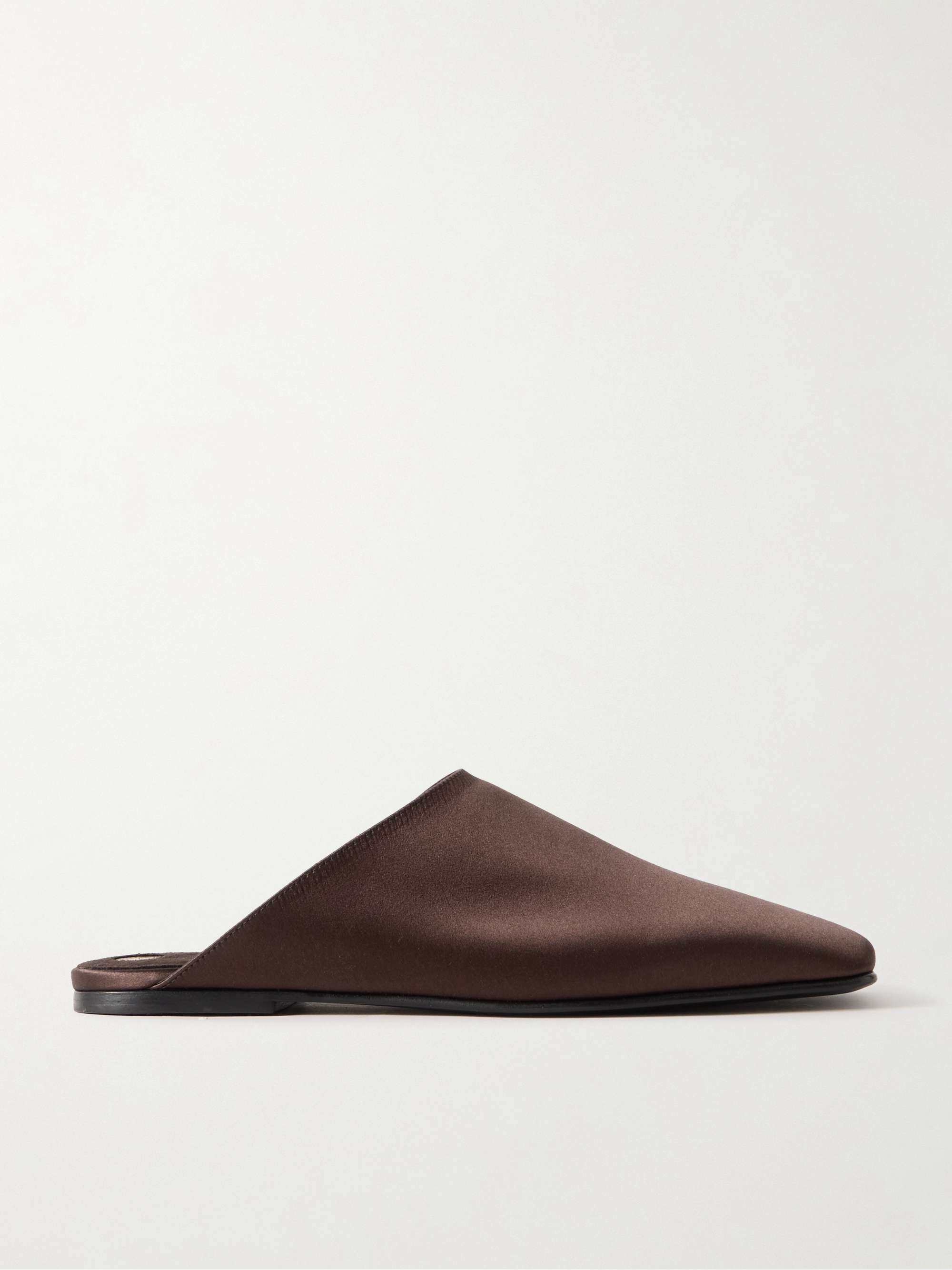 Alba Satin Slippers