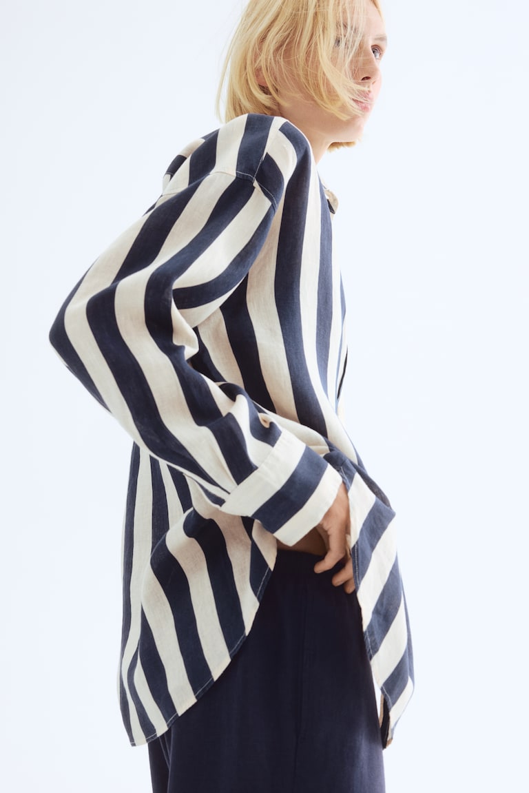 Oversized Linen Shirt