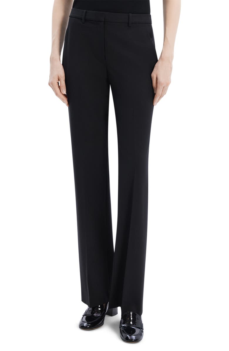 Slim Fit Stretch Wool Trousers