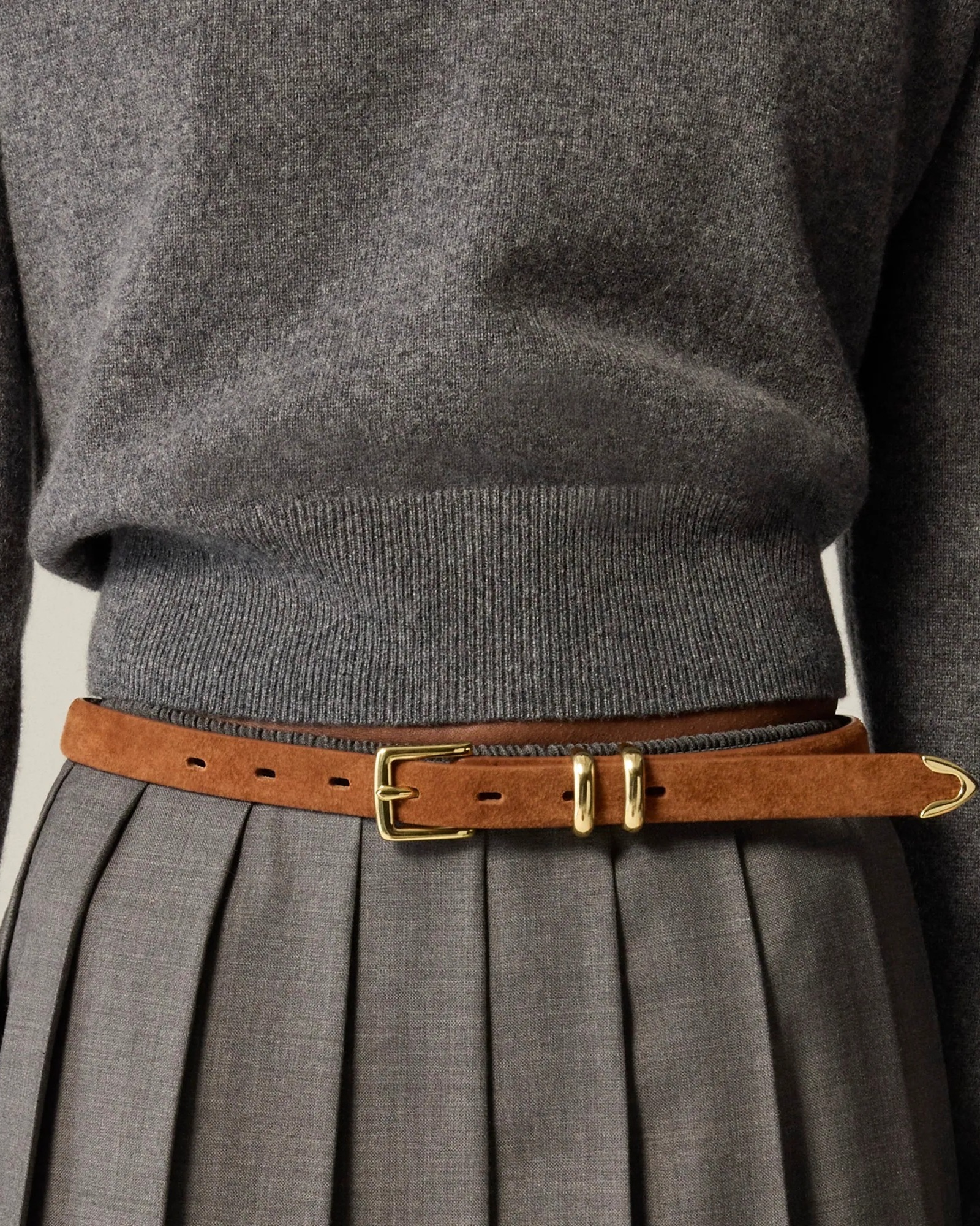 J.Crew, Thin Suede Belt