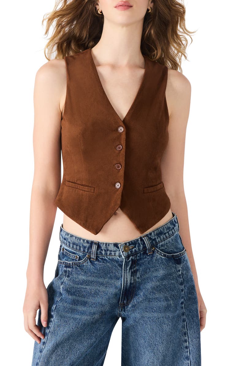 Barrett Faux Suede Vest