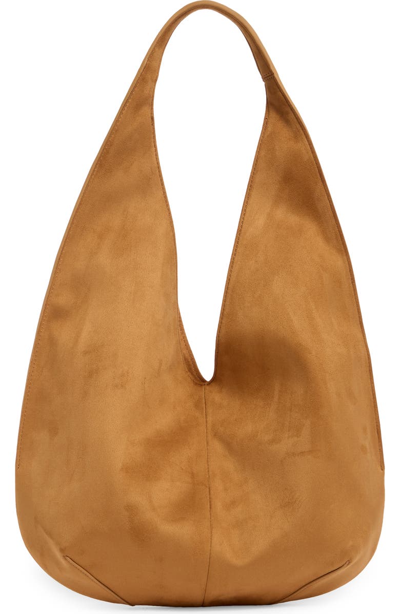 Dara Faux Suede Hobo Bag