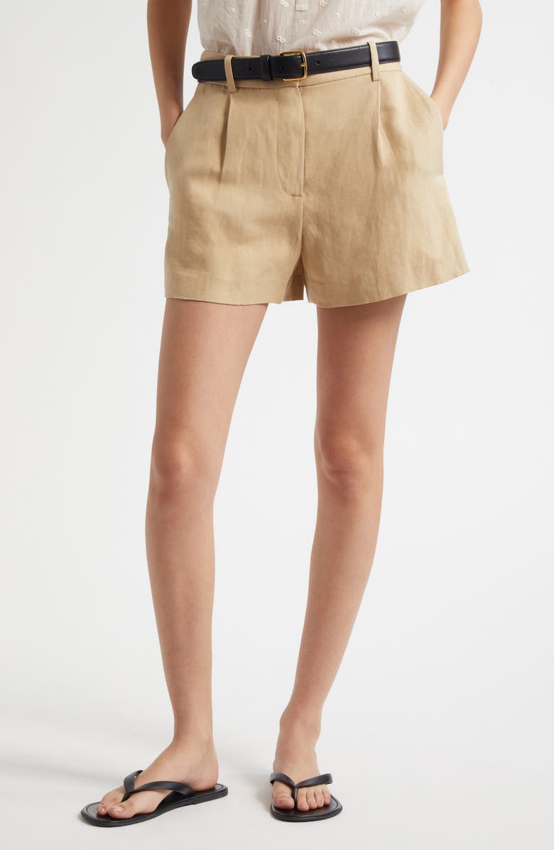 Beatrice Linen & Silk Shorts
