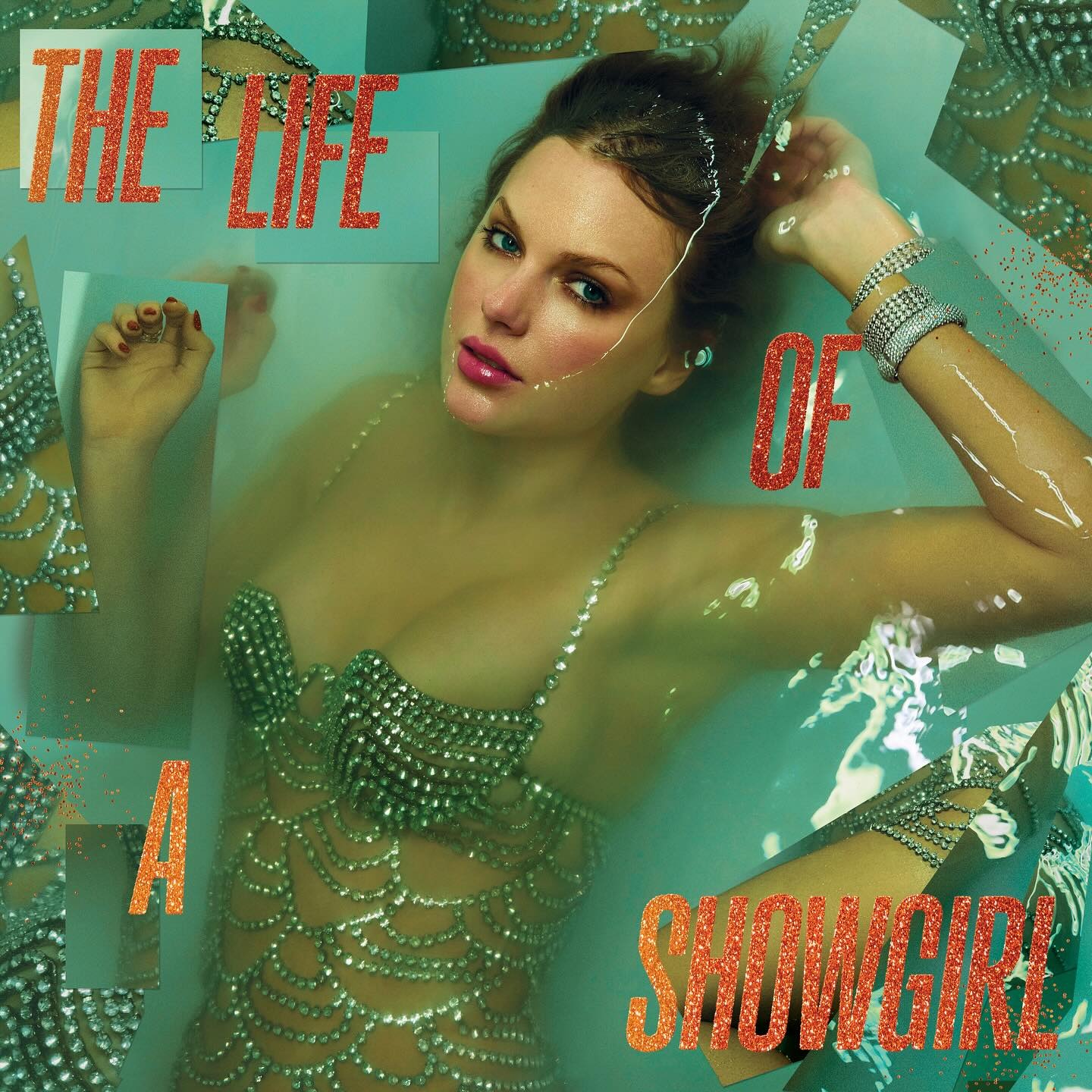 Taylor Swift's new album cover: The Life of a Showgirl