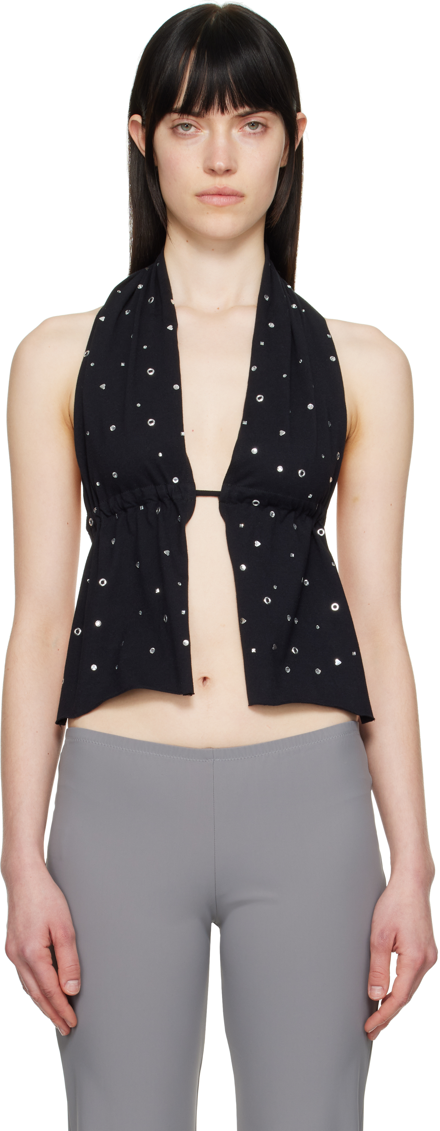 Ssense Exclusive Black Mia Top