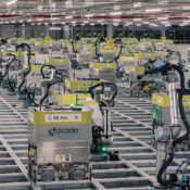 Inside the automated warehouse where robots are packing your groceries