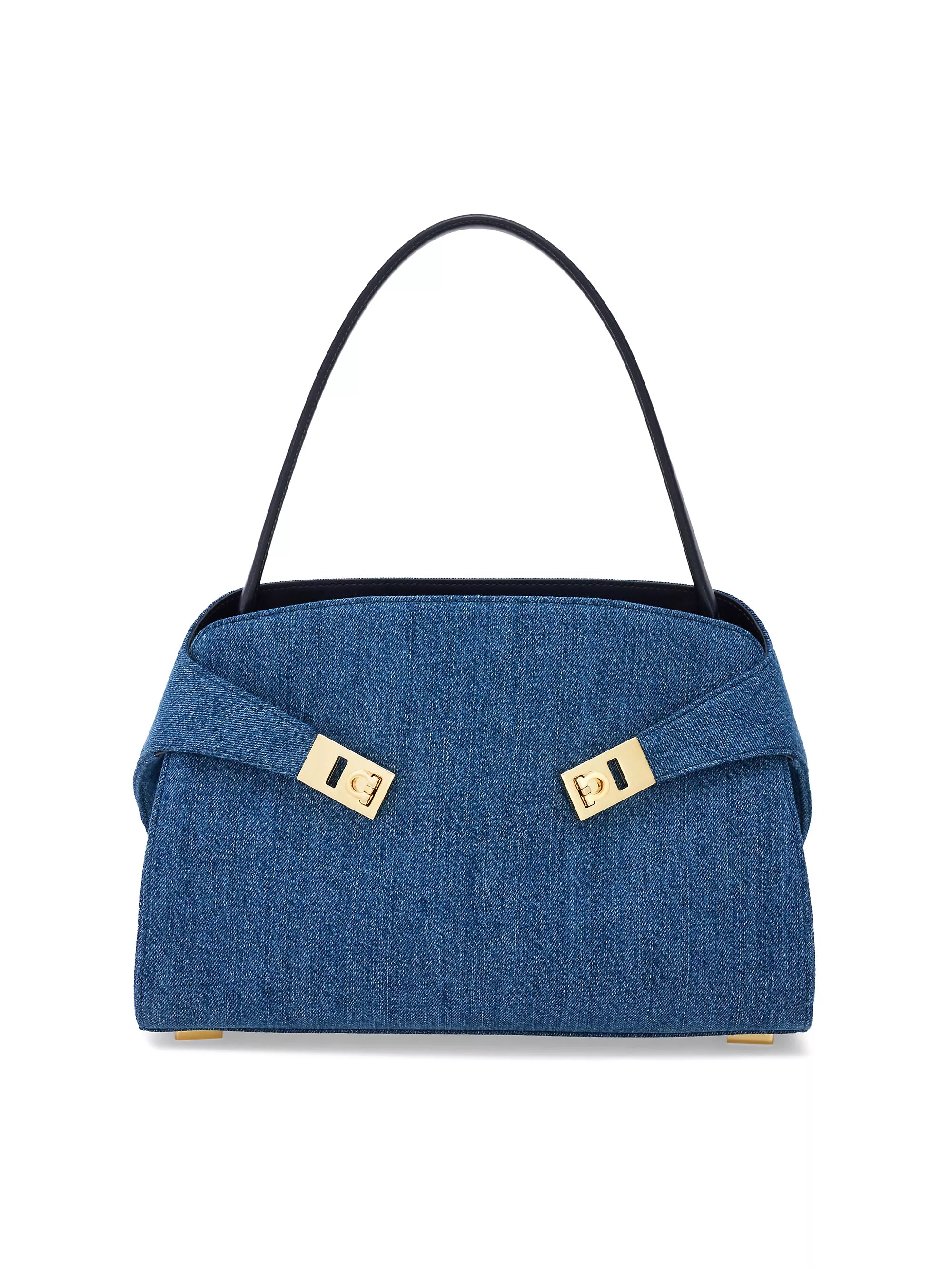 Hug Denim Shoulder Bag