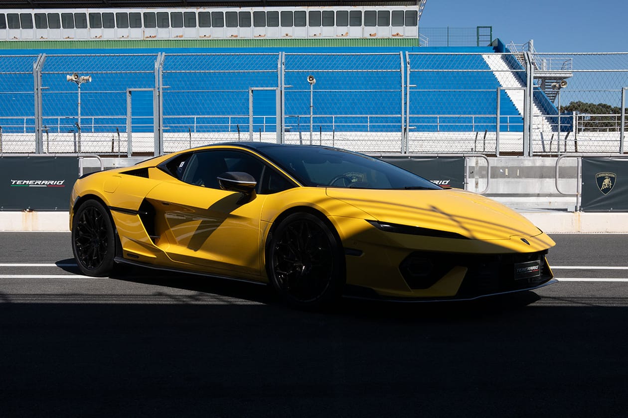Lamborghini Temerario Hypedrive Test Drive Estoril Circuit
