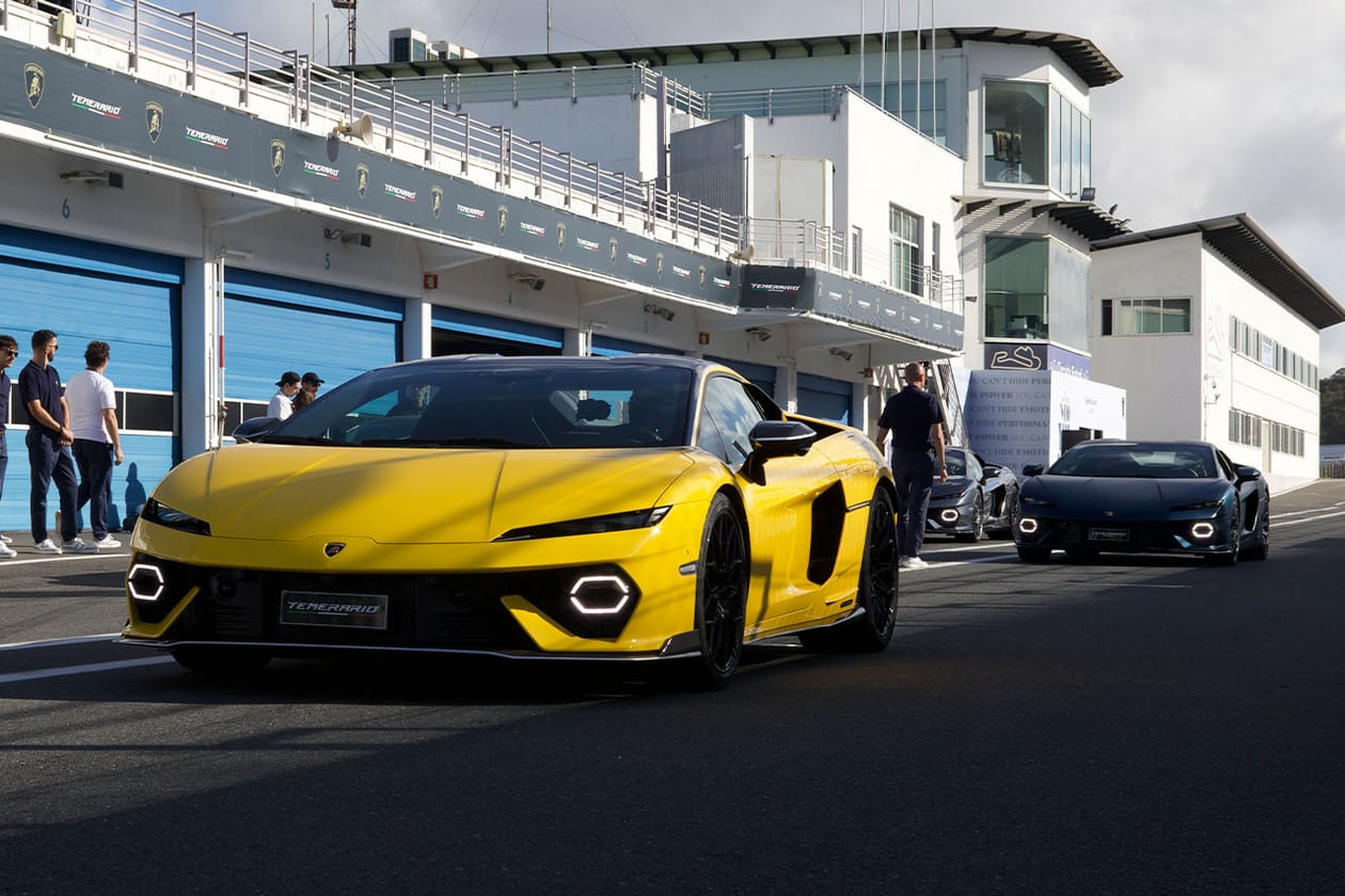 Lamborghini Temerario Hypedrive Test Drive Estoril Circuit
