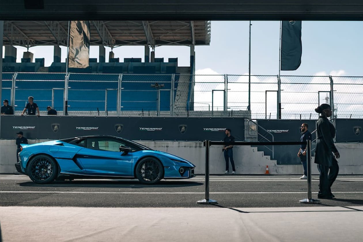 Lamborghini Temerario Hypedrive Test Drive Estoril Circuit