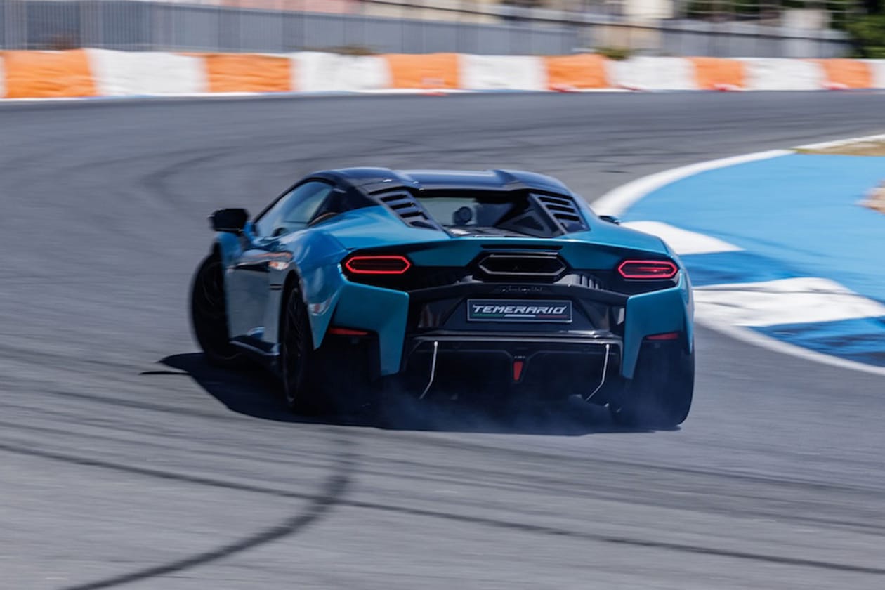 Lamborghini Temerario Hypedrive Test Drive Estoril Circuit