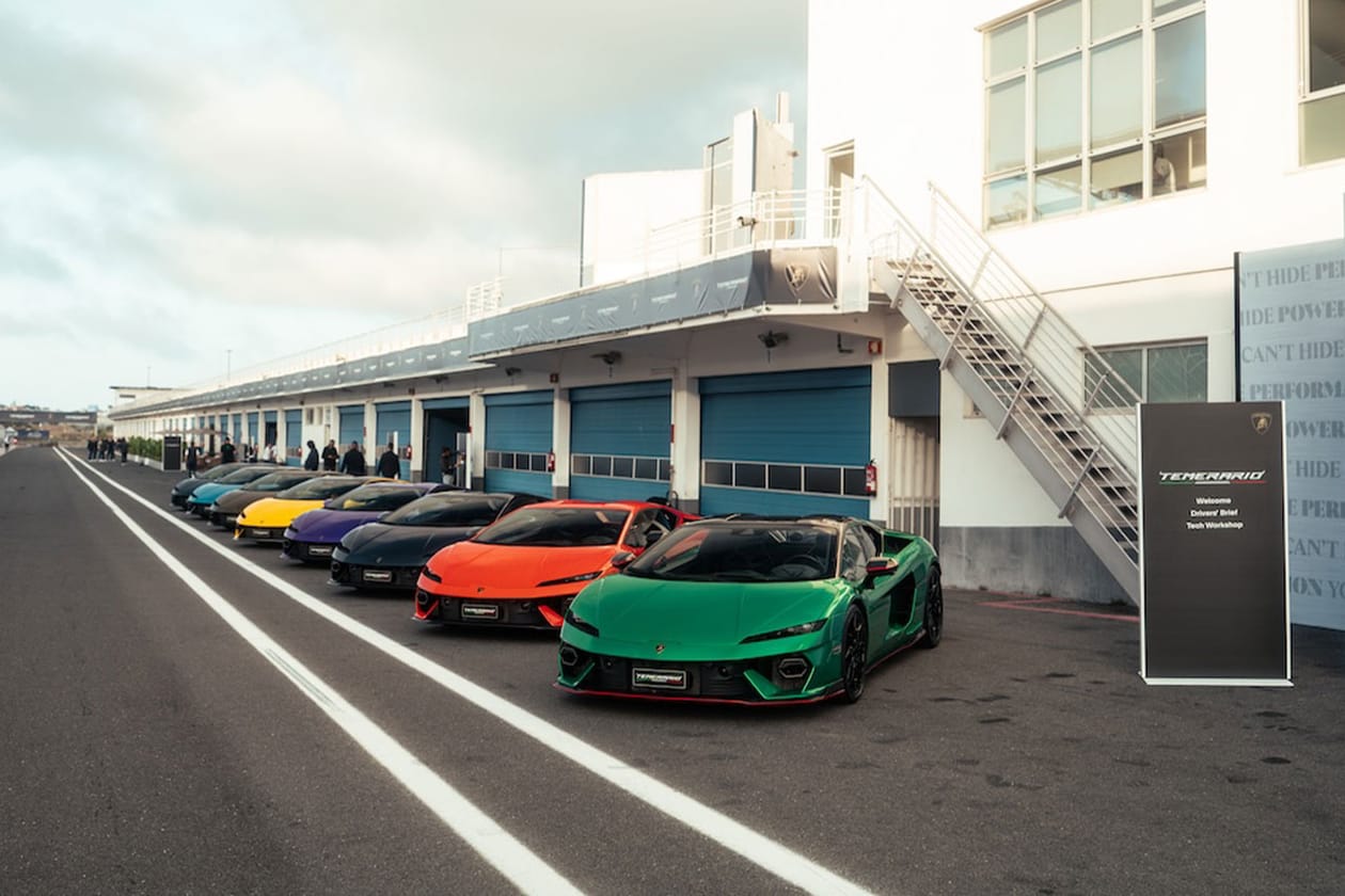 Lamborghini Temerario Hypedrive Test Drive Estoril Circuit
