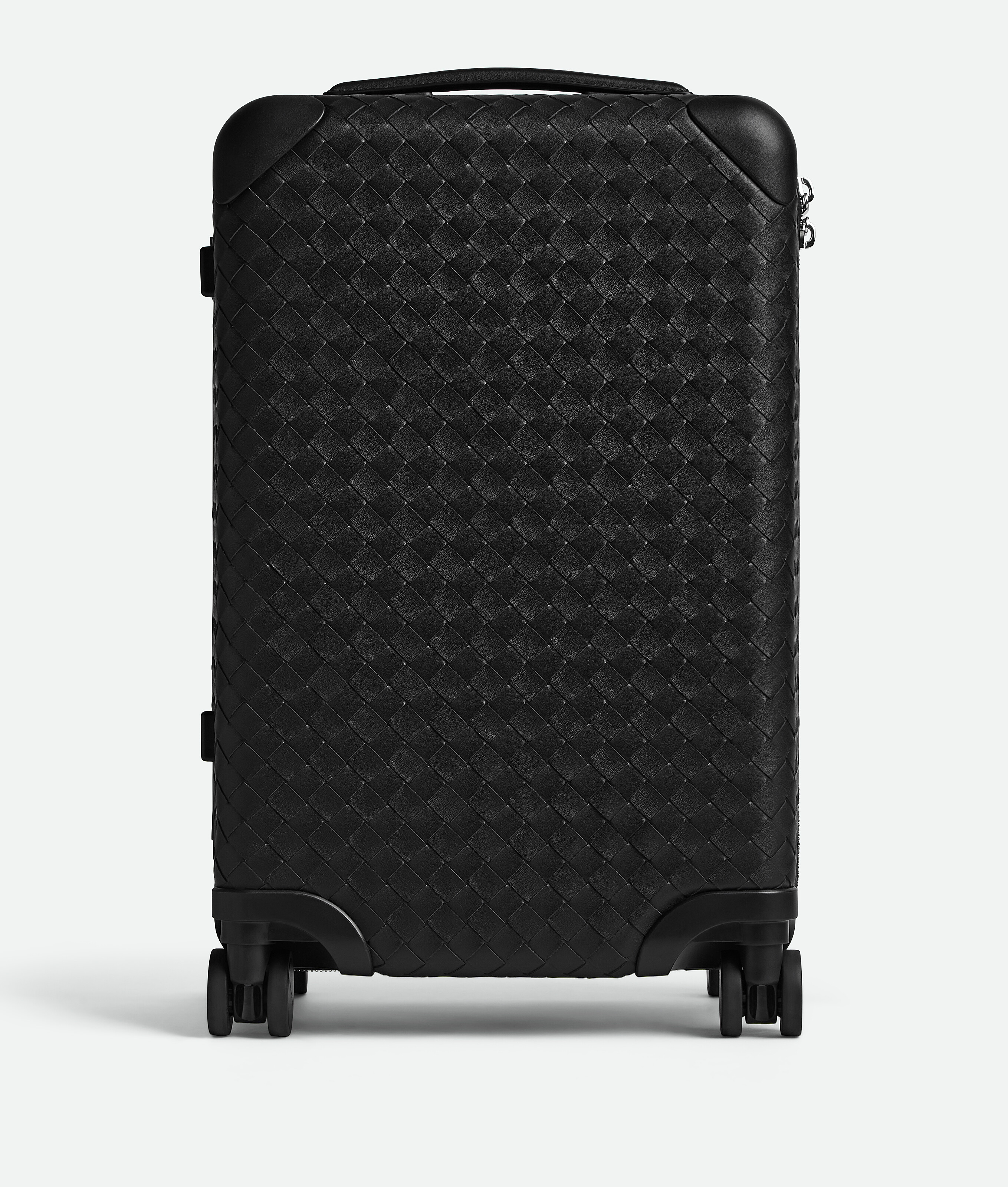 Odyssey Intrecciato Cabin Suitcase in Black
