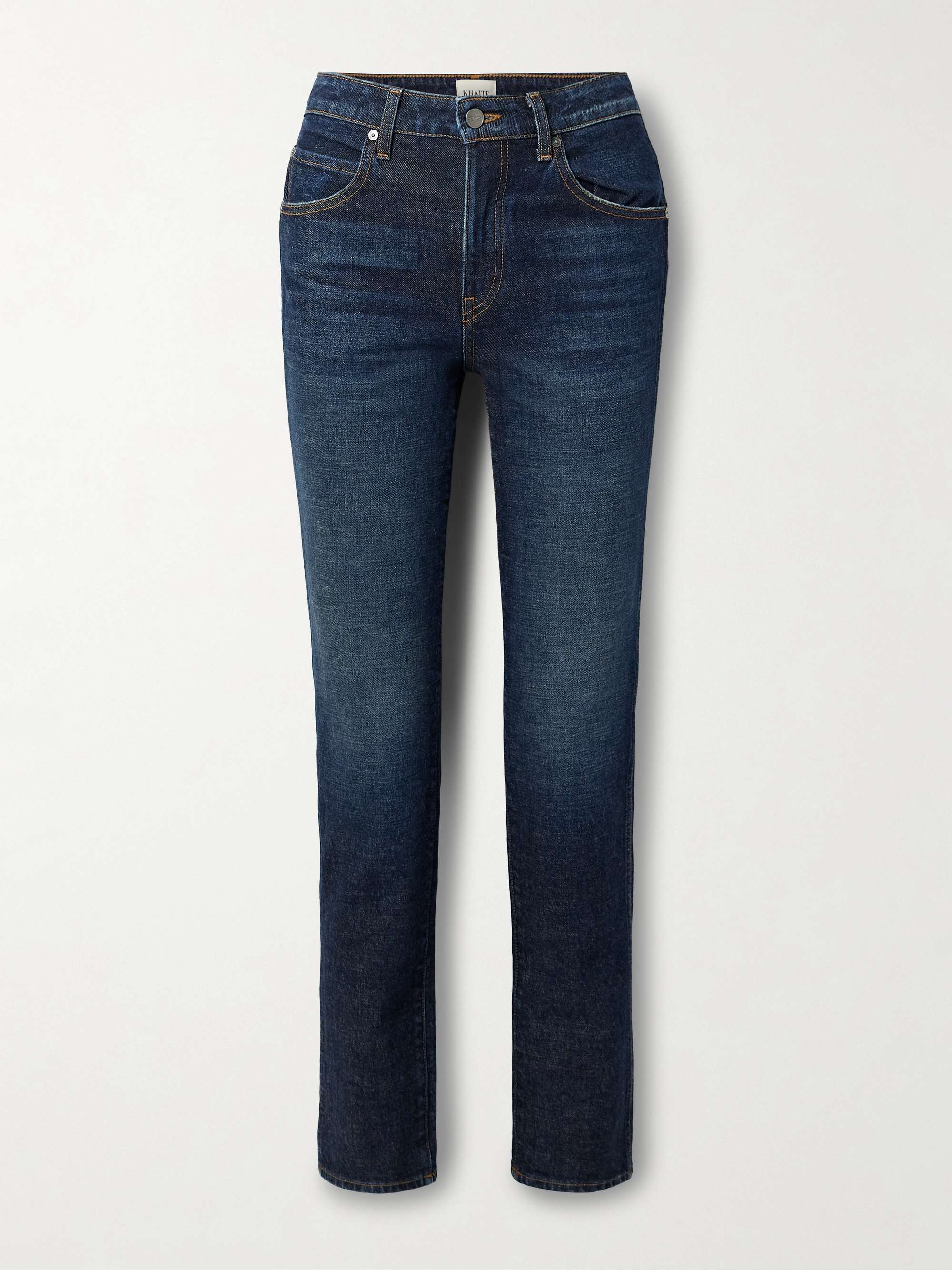 Viv High-Rise Slim-Leg Jeans