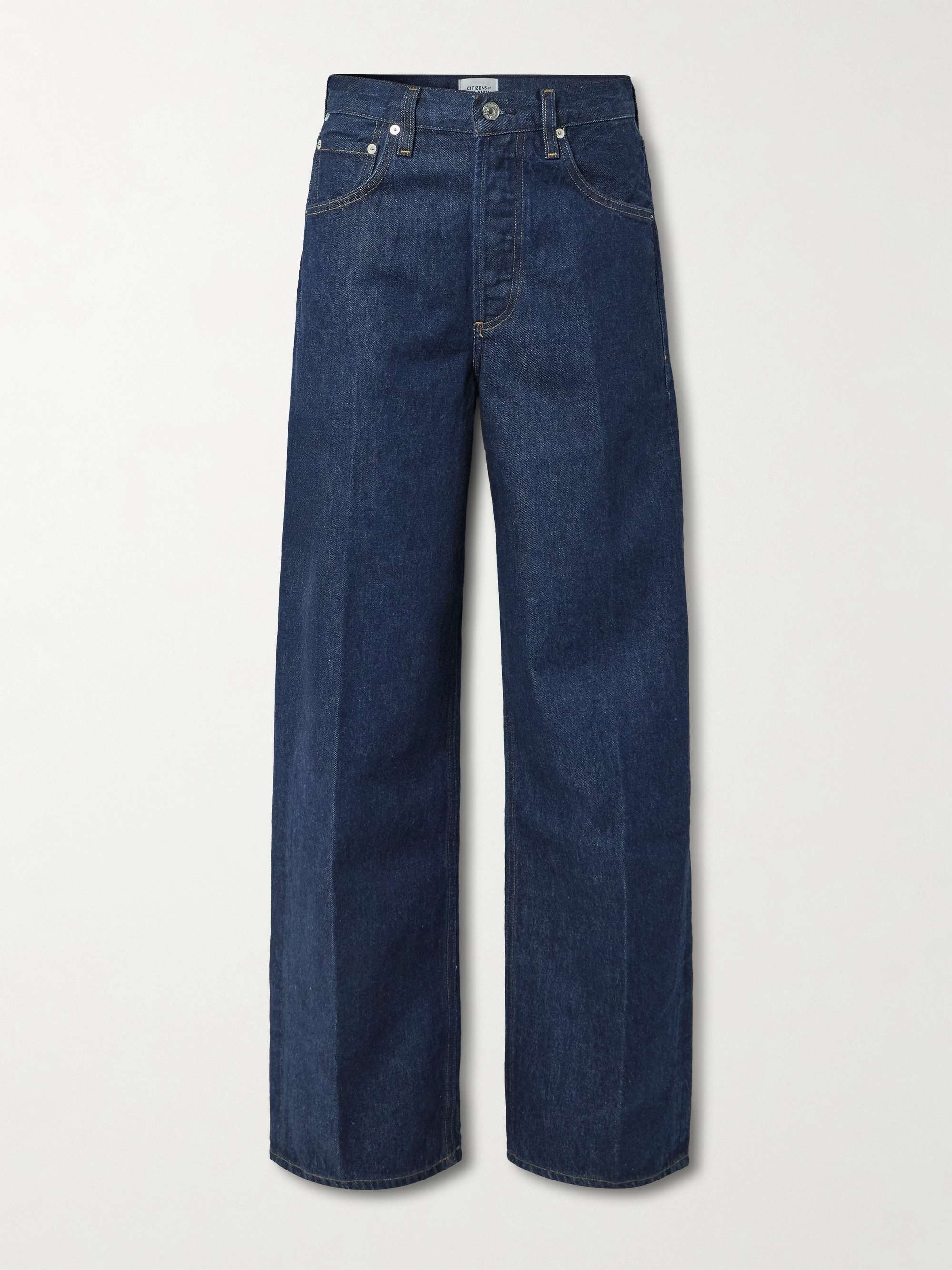 Ayla Baggy Mid-Rise Wide-Leg Jeans
