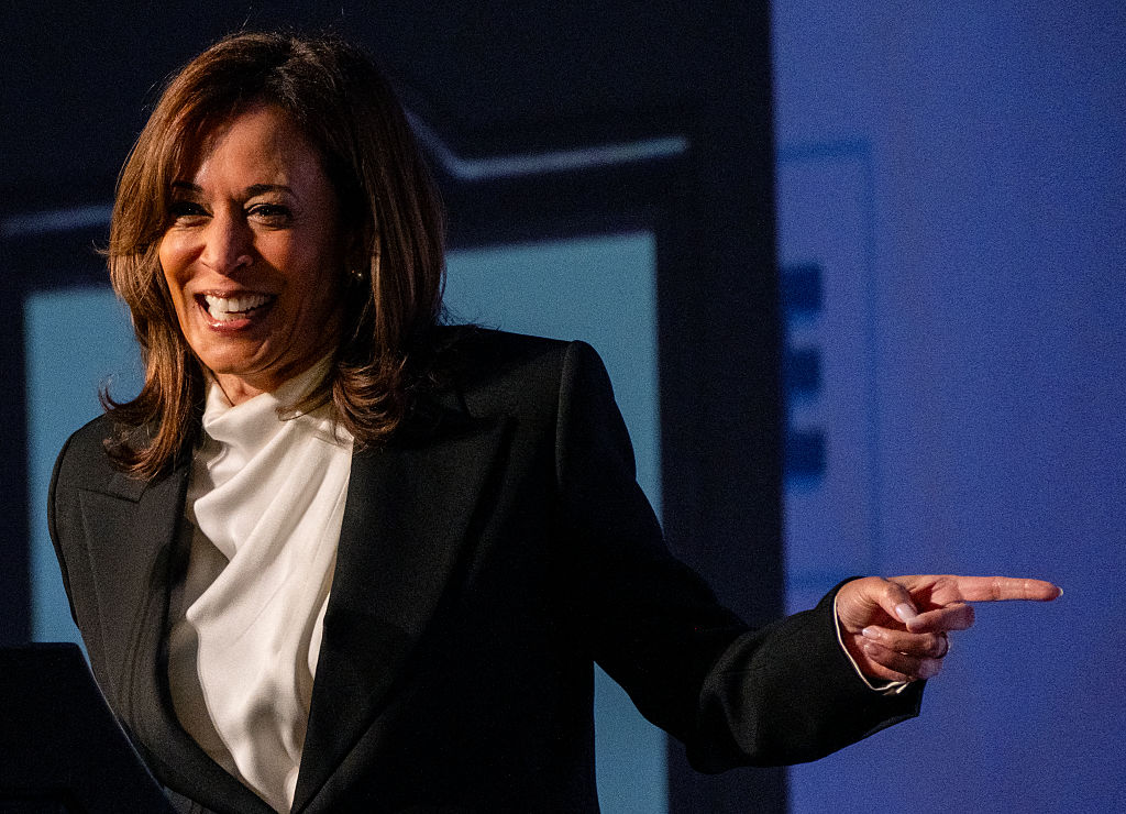 Kamala Harris Calls Out The "Capitulation" To Donald Trump