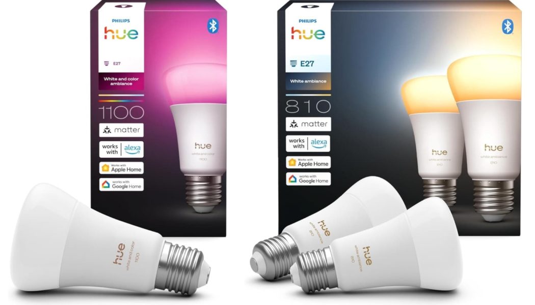 Leak suggests new Philips Hue lights will have direct Matter support