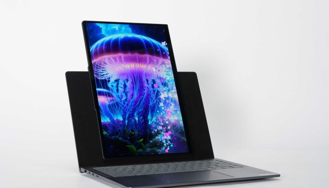 Lenovo leaks show concept laptop with rotating display