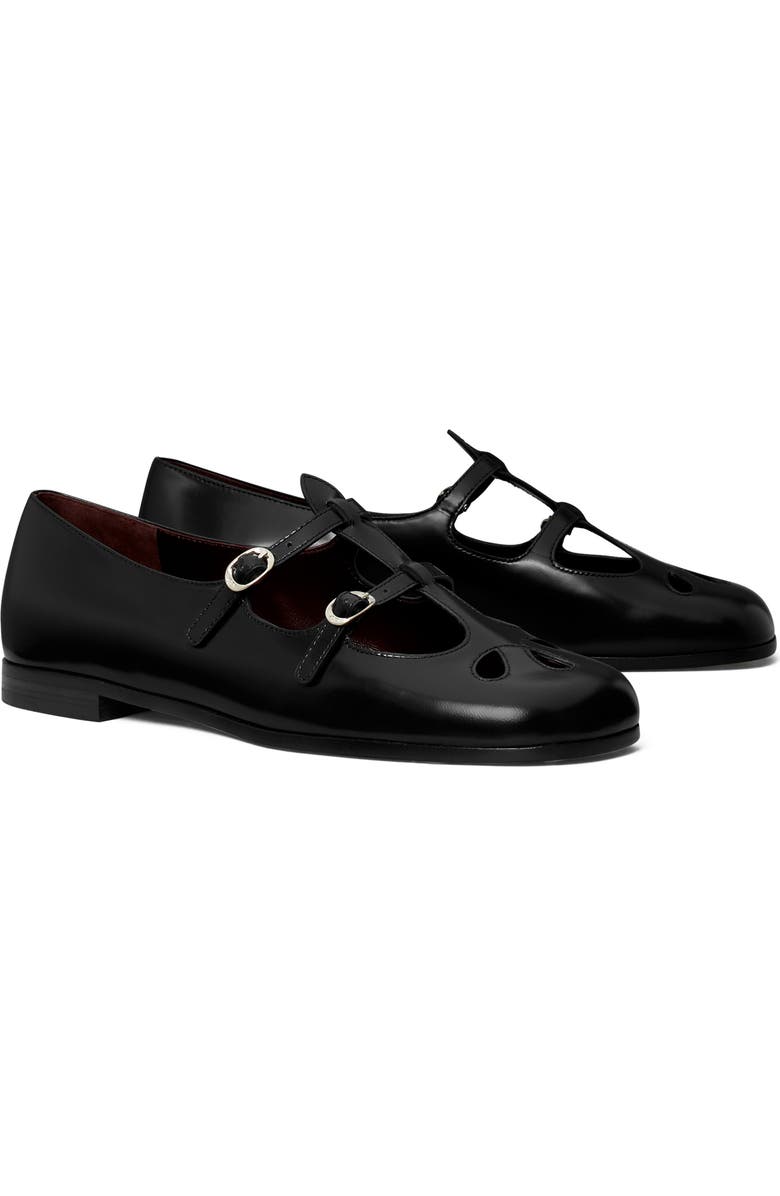 Violet Two Band Mary Jane Flat