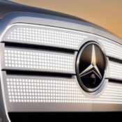 Mercedes-Benz Teases All-Electric GLC with Illuminated Iconic Grille