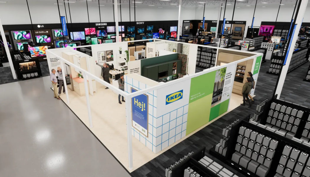 Mini Ikea stores will be opening inside select Best Buy locations this year