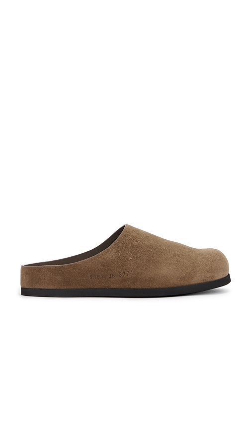 Suede Clog