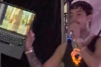 Natanael Cano Rages Out at DJ During Set at Baja Beach Fest