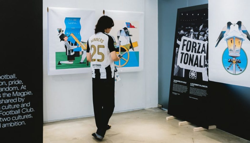 Newcastle United’s Magpie Emblem Inspires a New Exhibition