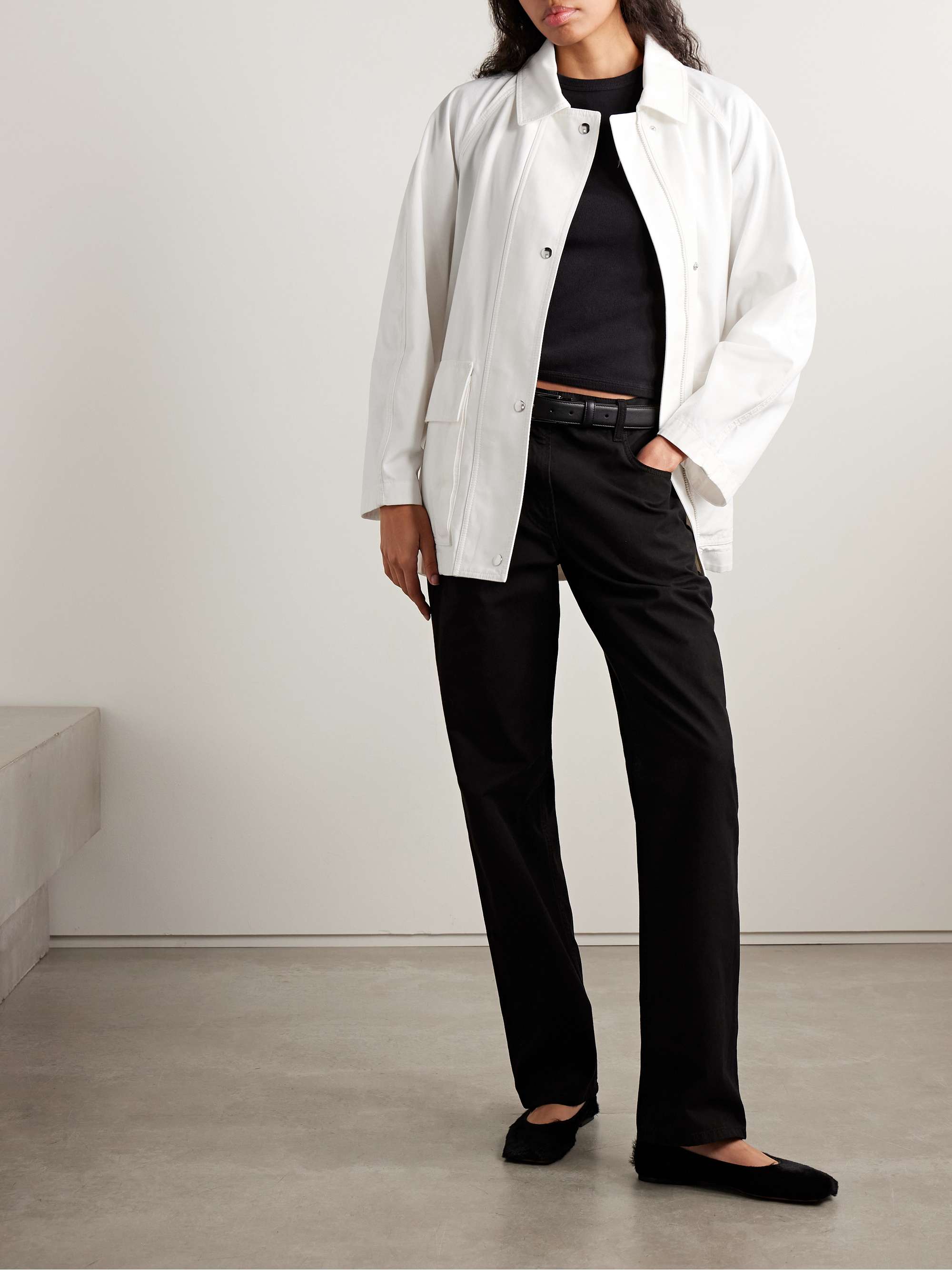 Elodianna Cotton-Canvas Jacket