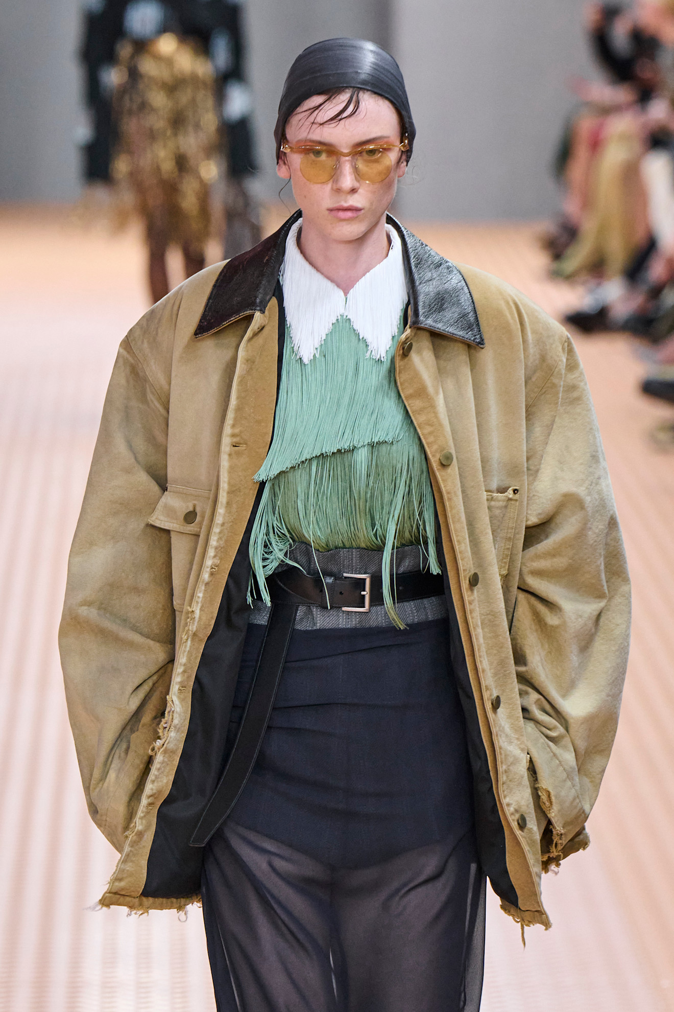 A look from the Prada SS24 show.
