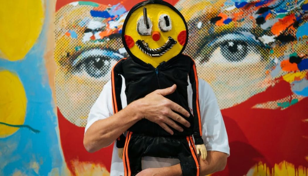 Paul Insect's Cut-Out Eyes Take Over Underdogs Gallery