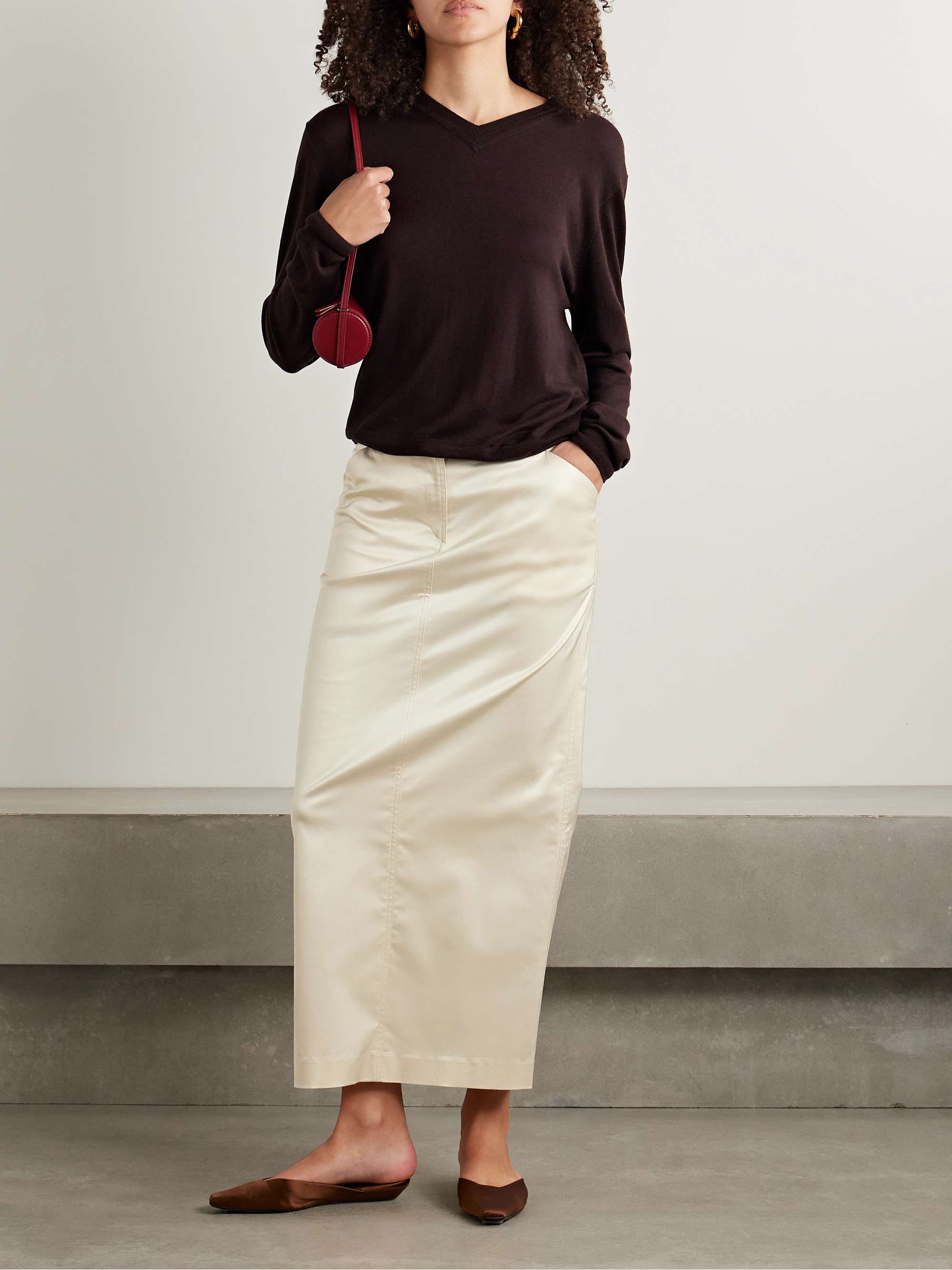 Ben Silk, Wool and Cashmere-Blend Sweater
