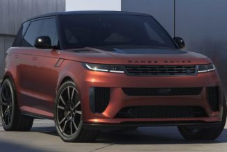 Range Rover Unveils Sport SV Carbon Edition