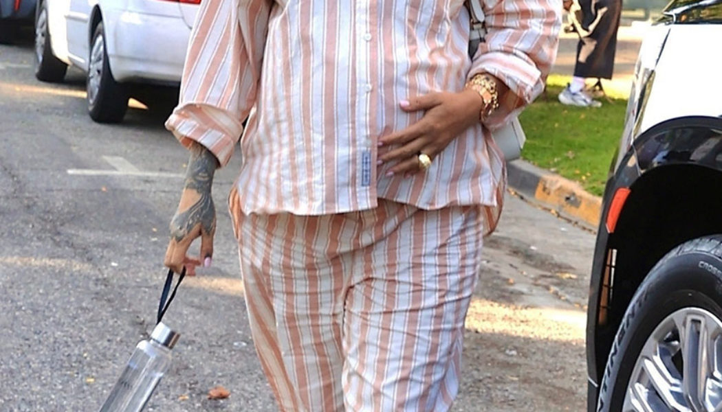 Rihanna Just Wore 2025's "Weird" It Flats With Pajama Pants on the Streets of L.A.