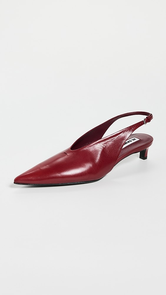 Jil Sander Slingback Heels