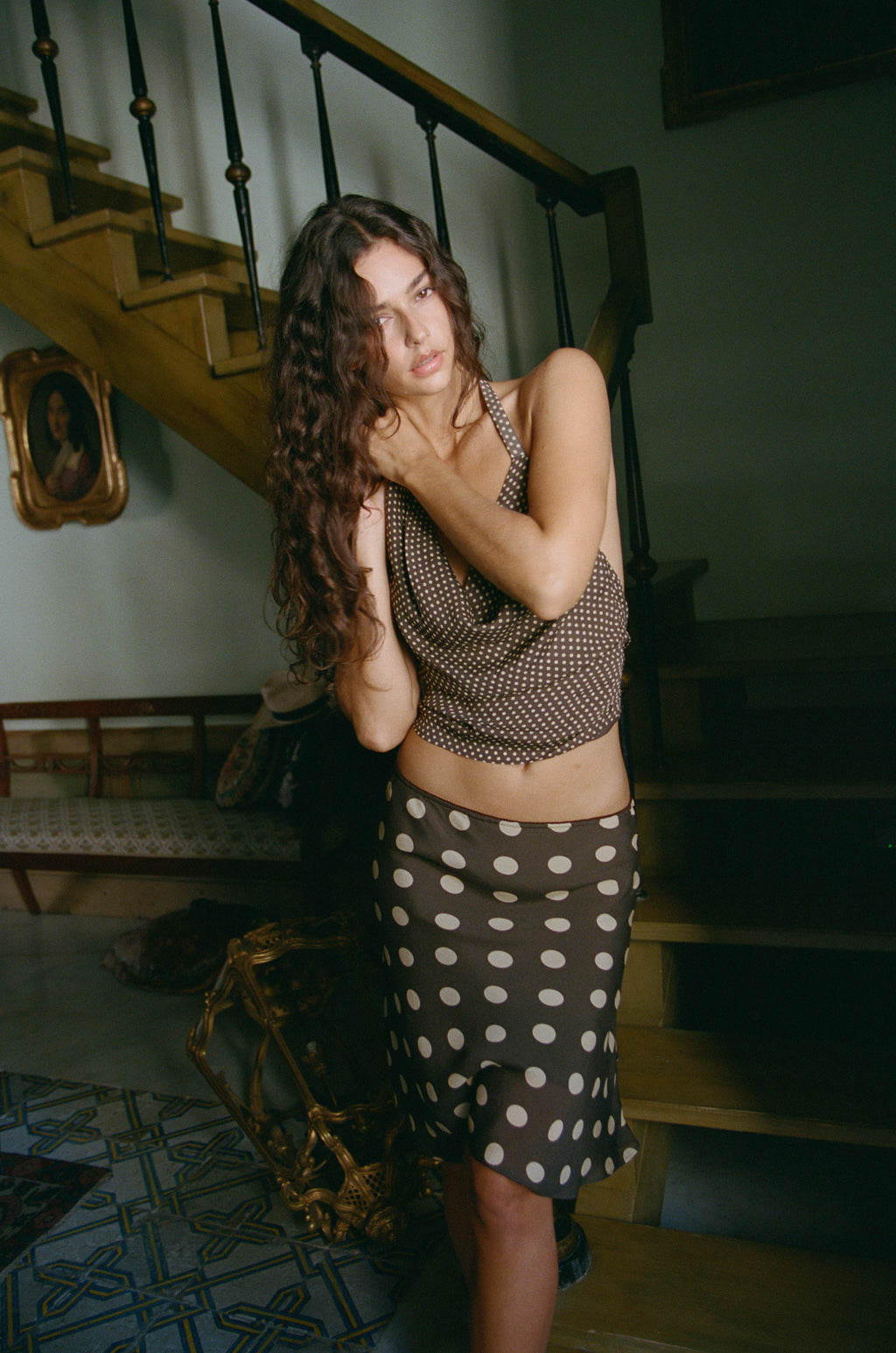 Penny Skirt | Yellow Dot