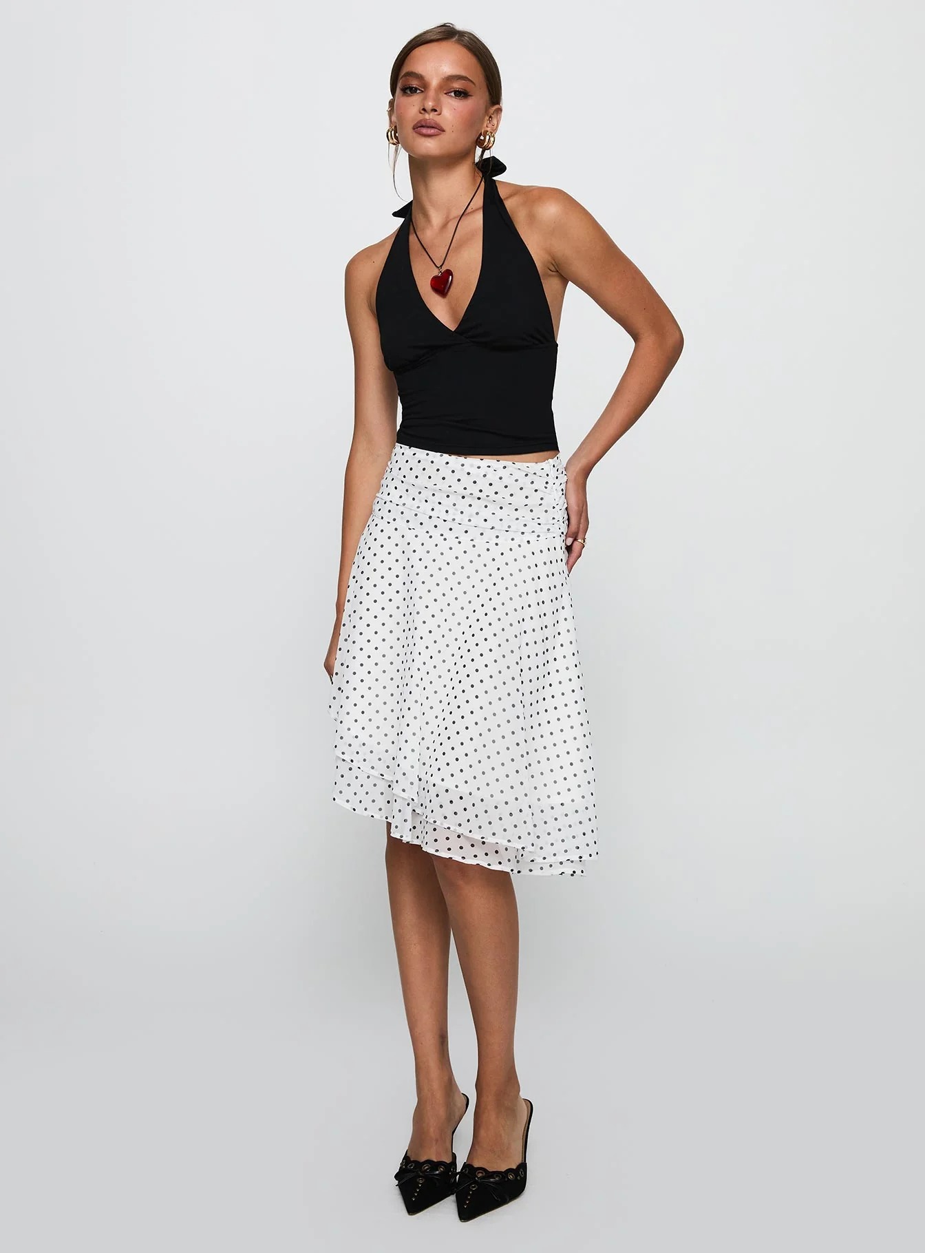 Princess Polly, Asymmetrical Midi Skirt