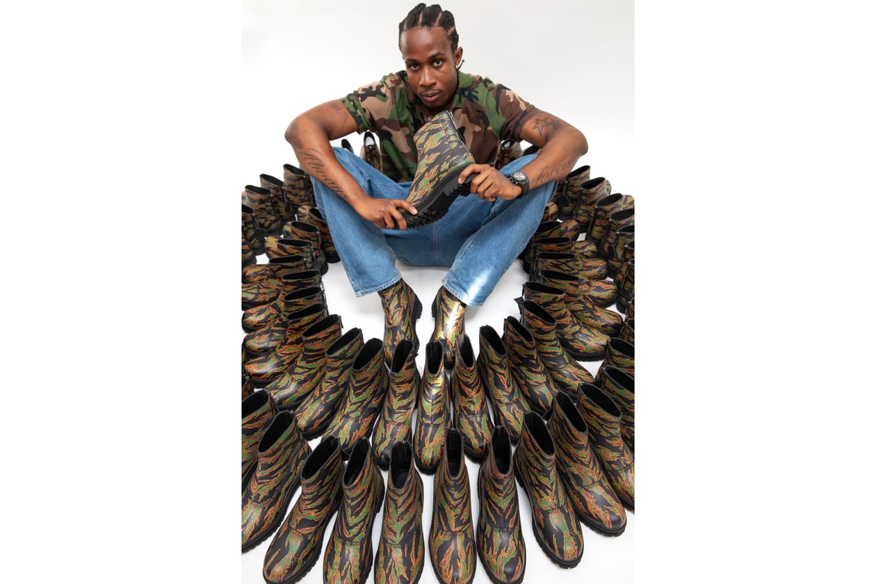 SOLDIER Timberland 'THE TIGER' 6-Inch Zipper-Boot Release art artworks