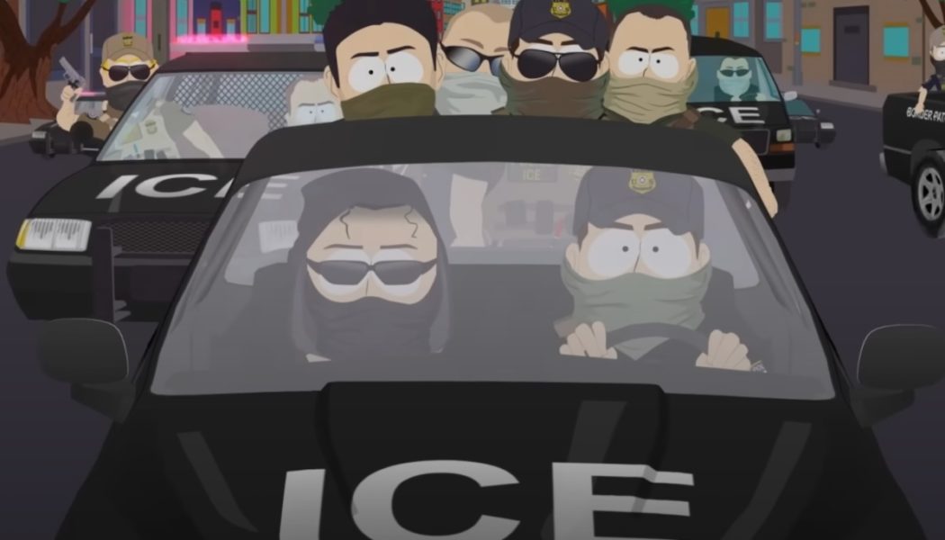 South Park Trolls Department of Homeland of Security for Using Meme to Promote ICE