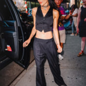 Spotted in East Village: Zoë Kravitz Just Paired $30K Worth of Jewelry With Every Fashion Person's Favorite Anti-Jeans