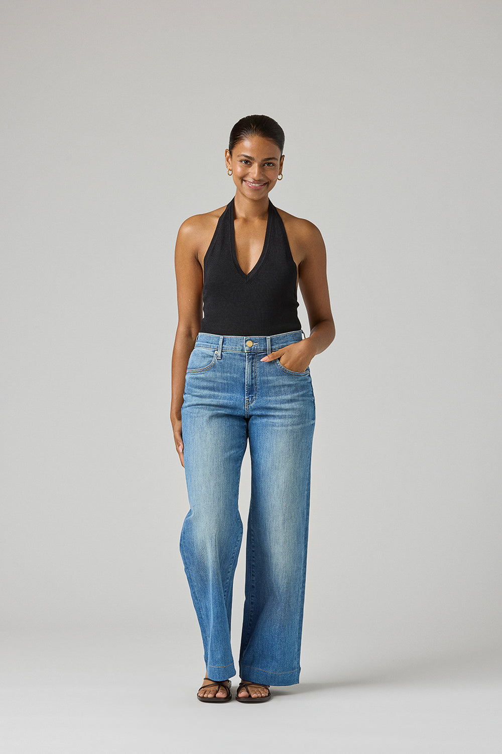 The Malibu Wide Denim | Sun-Kissed