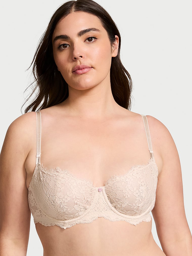 Victoria's Secret Wicked Unlined Lace Balconette Bra