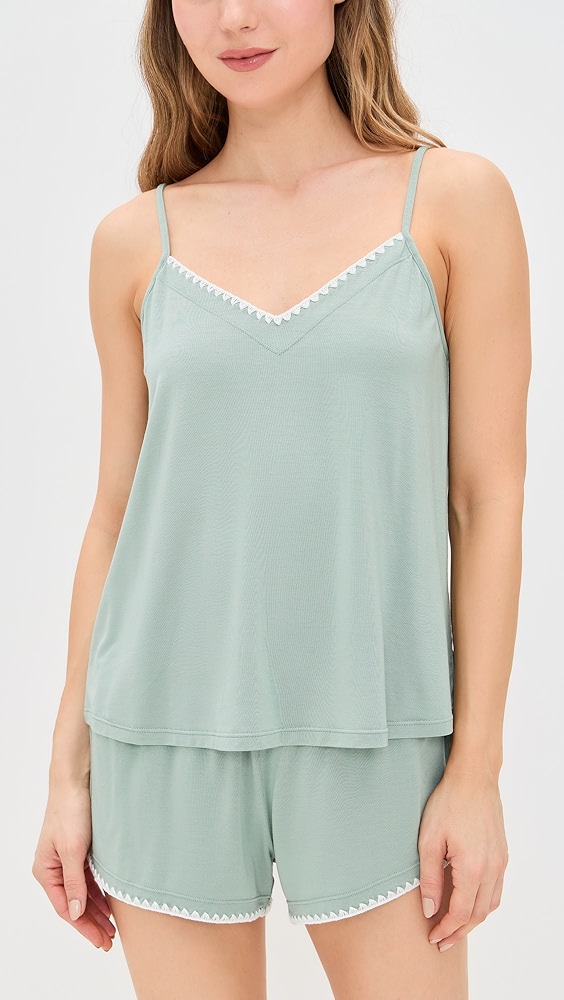 Eberjey Frida Cami and Shorts Pajama Set