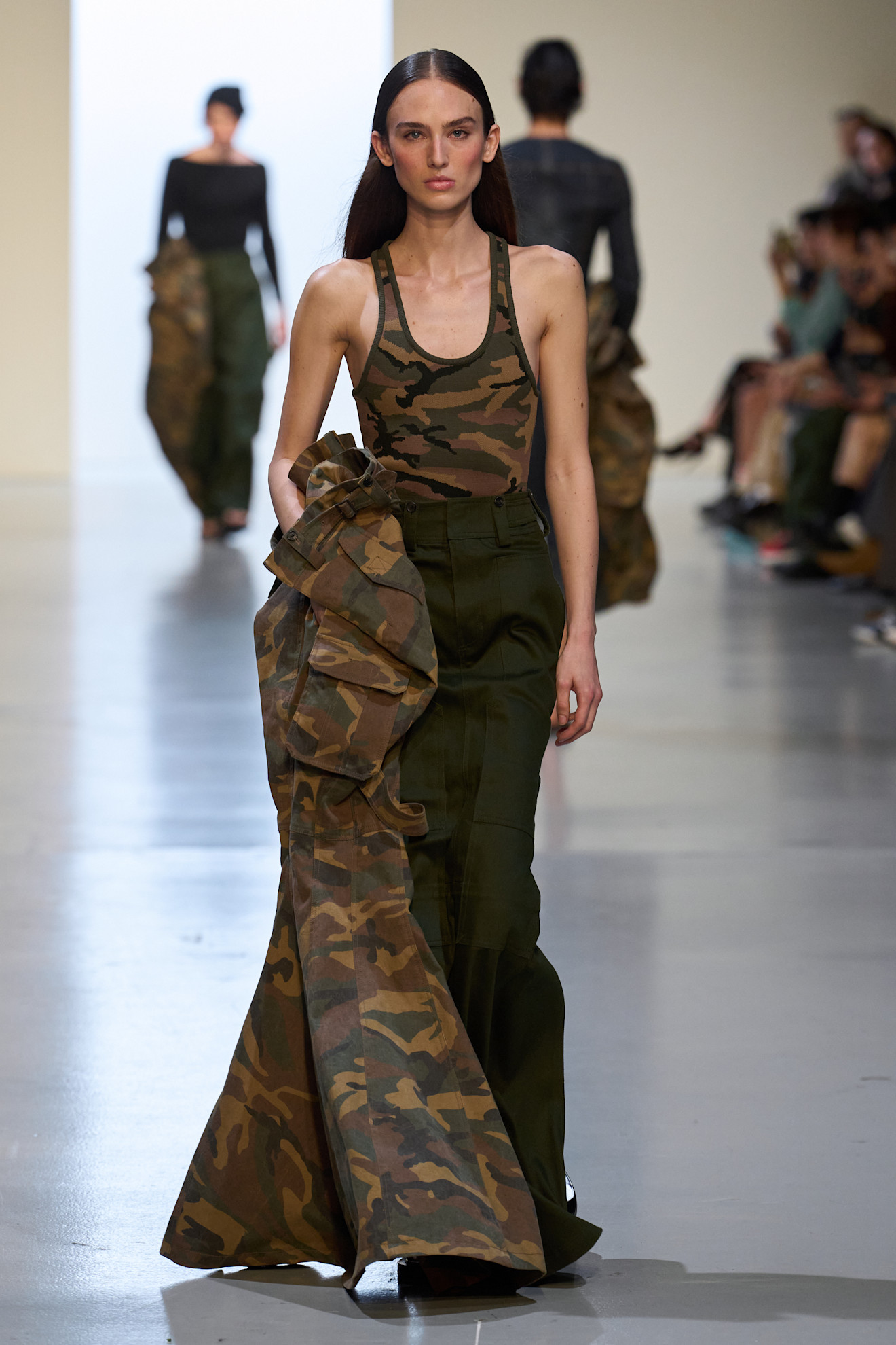 Model on the Juun.J spring/summer 2026 runway.