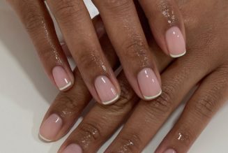 The Glass French Manicure Is Making Moves to Become the Most Elegant Nail Trend of All Time