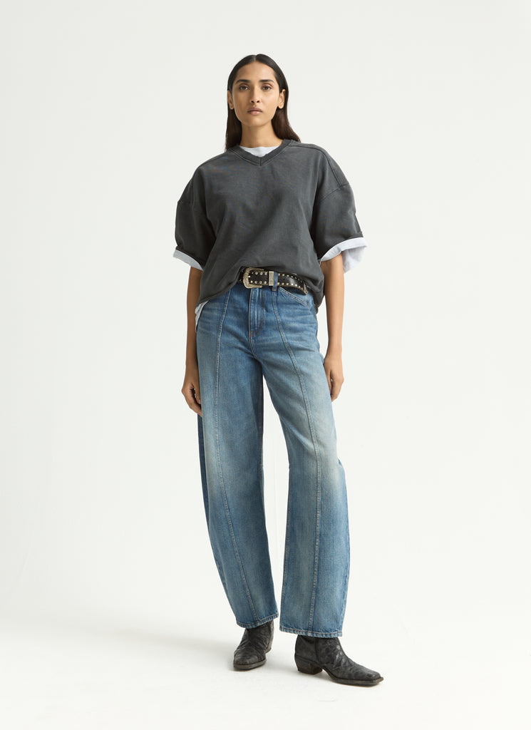 Lido Ankle - Smoke Blue